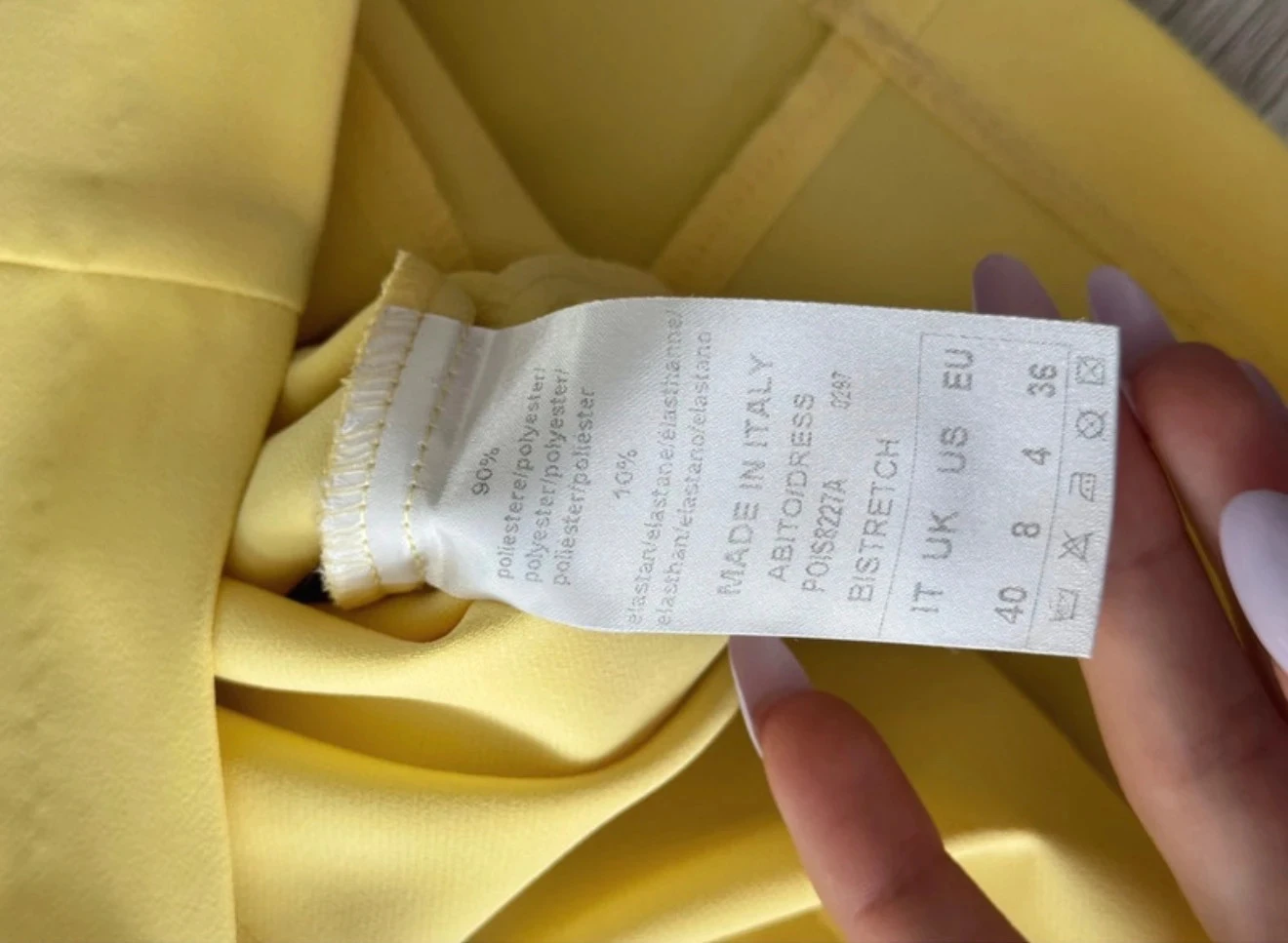 Vestido de verão pastel amarelo sem alças – photo 3